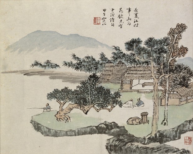 山水的焦點圖