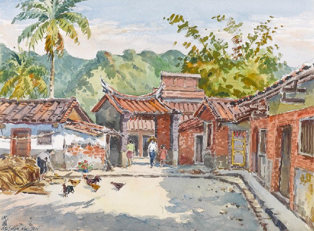 藏品:農村城門的(1)張圖片