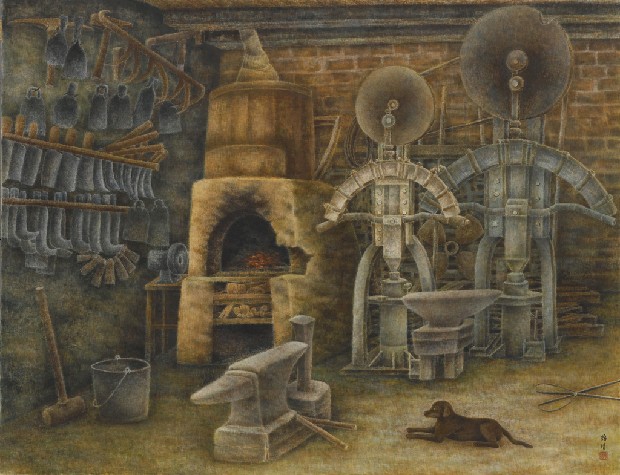 藏品:打鐵舖的一角的(1)張圖片