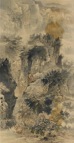 藏品:幽壑煙雲的(1)張圖片