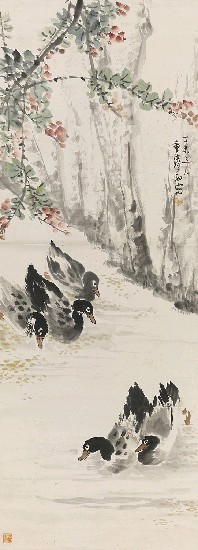 藏品:戲春圖的(1)張圖片