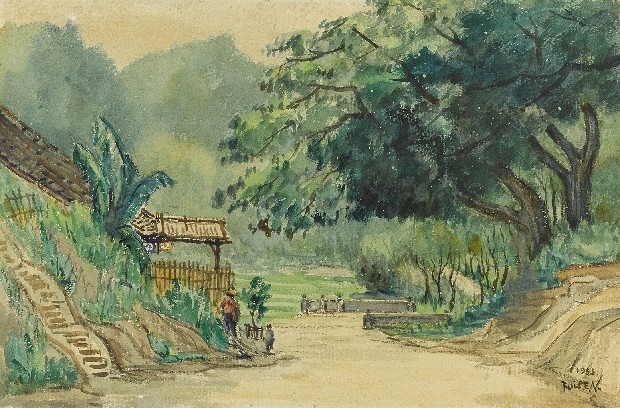 藏品:淡水坑片景的(1)張圖片
