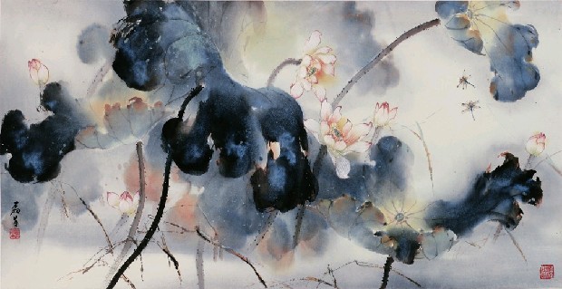 藏品:荷塘清趣的(1)張圖片