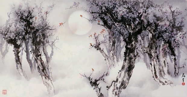 藏品:梅林月色的(1)張圖片