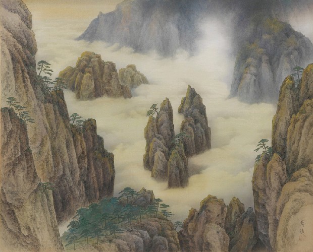 藏品:雲煙繚繞的(1)張圖片