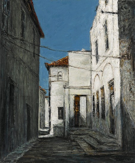藏品:小巷(希臘)的(1)張圖片