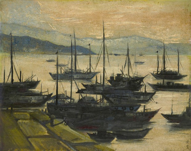 藏品:淡水夕照的(1)張圖片