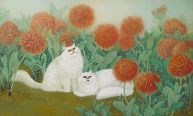 藏品:閒庭遊貓的(1)張圖片