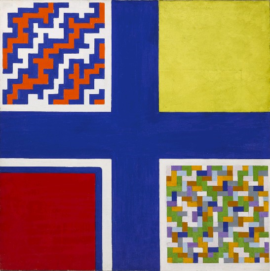 藏品:抽象畫(編號2)的(1)張圖片