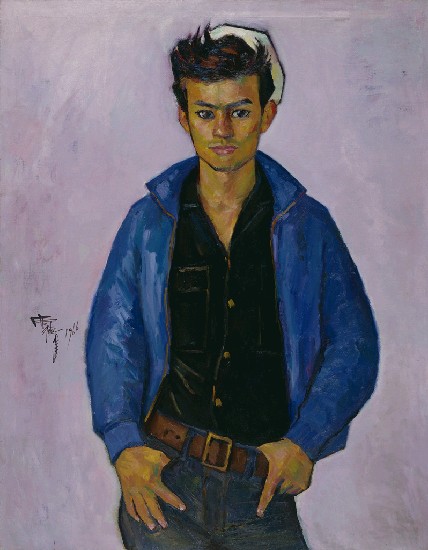 藏品:青年像的(1)張圖片