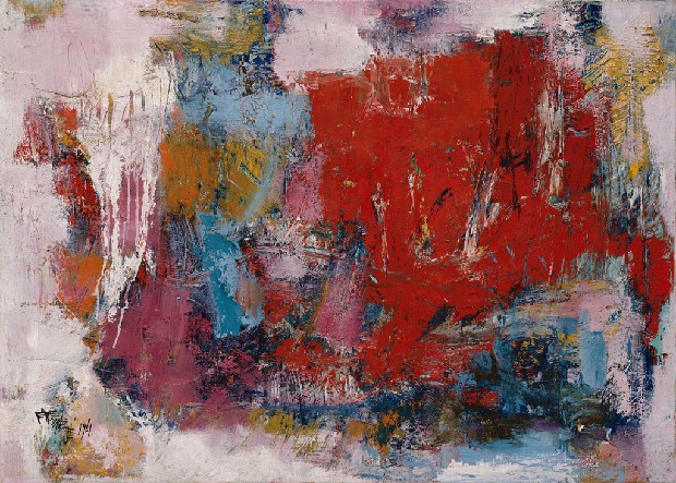 藏品:抽象畫(編號55)的(1)張圖片