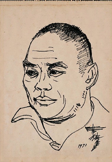 藏品:李文漢畫像的(1)張圖片