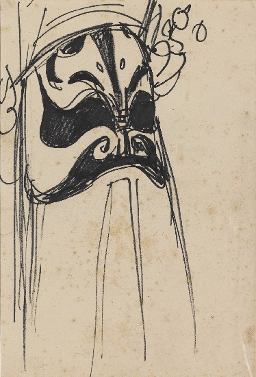 藏品:國劇臉譜(花臉)的(1)張圖片