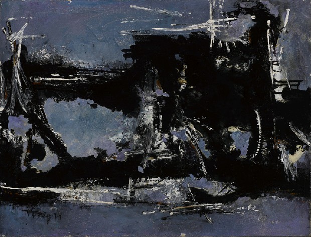 藏品:抽象畫(編號129)的(1)張圖片