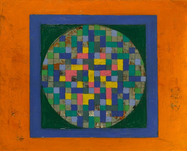 藏品:抽象畫(編號92)的(1)張圖片