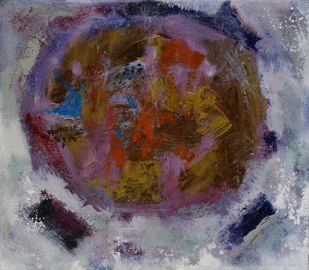 藏品:抽象畫(編號128)的(1)張圖片