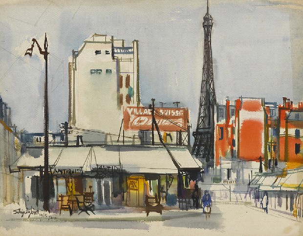 藏品:巴黎街景的(1)張圖片