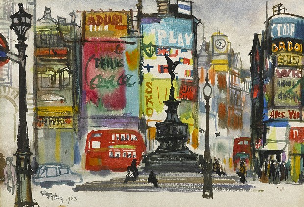 藏品:倫敦碧卡迪里廣場的(1)張圖片