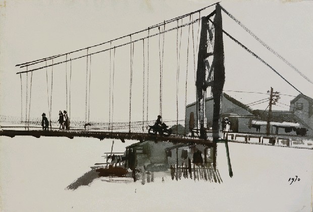 藏品:吊橋的(1)張圖片