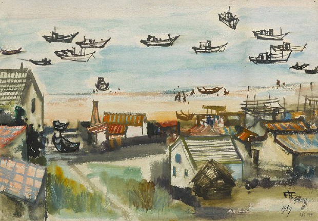 澎湖海邊的焦點圖