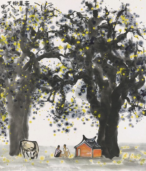 芒果樹下的焦點圖