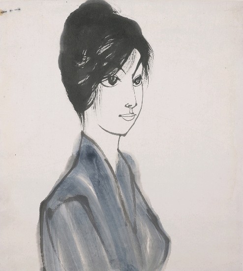 藏品:女孩胸像的(1)張圖片