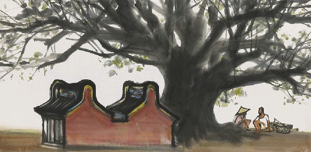 藏品:土地廟與樹的(1)張圖片