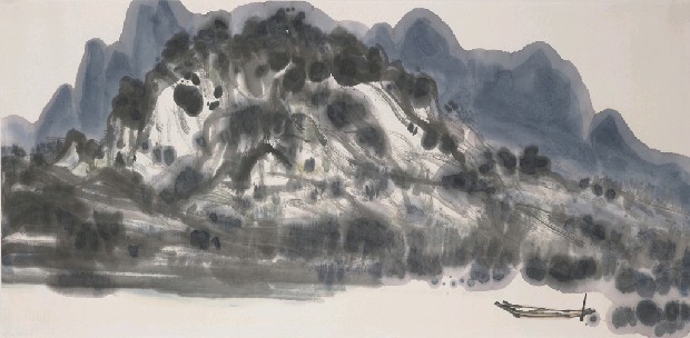 藏品:山水(舟)的(1)張圖片