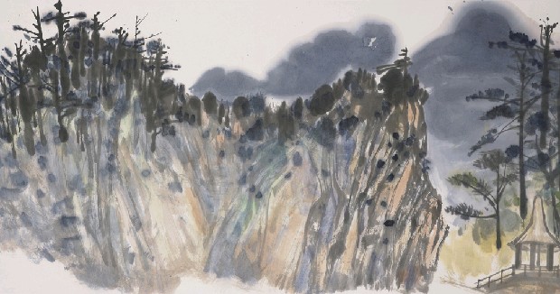 藏品:山水(亭)的(1)張圖片