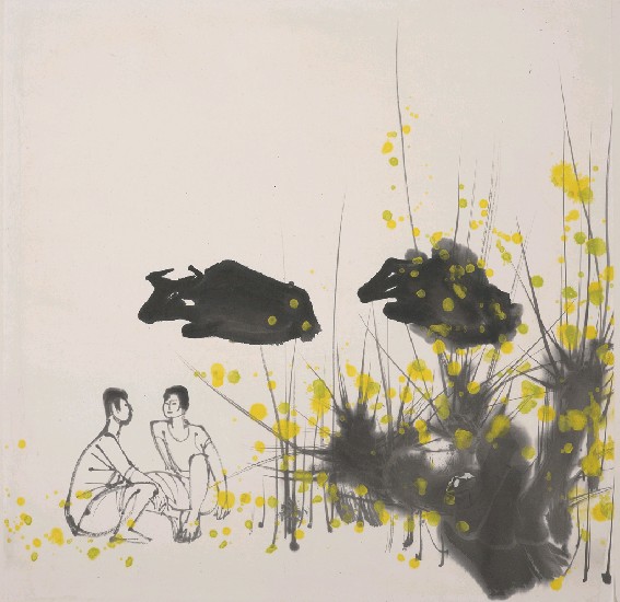 藏品:人與牛的(1)張圖片