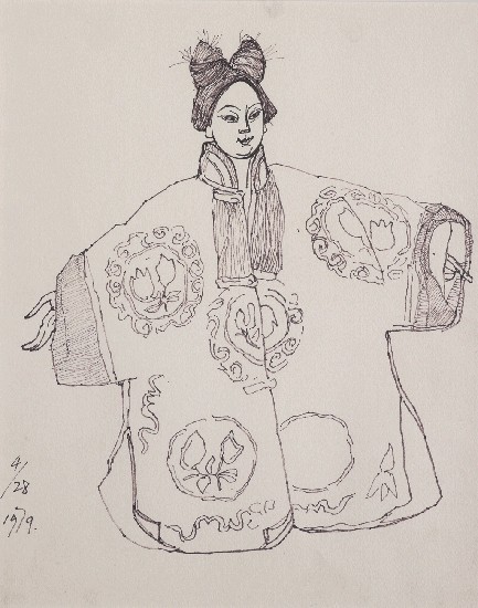 藏品:布袋戲木偶的(1)張圖片