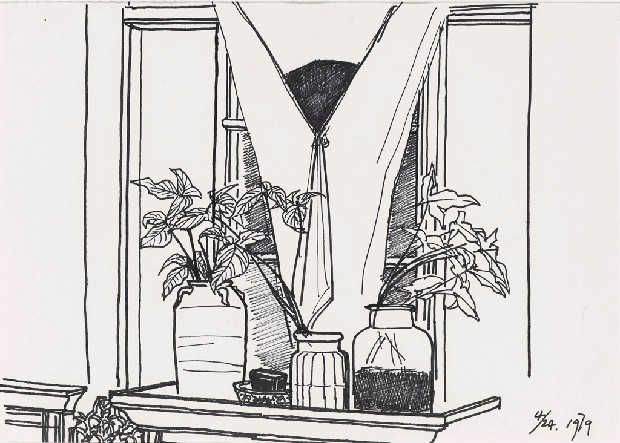 藏品:窗邊靜物的(1)張圖片