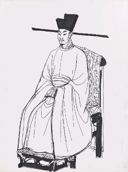 藏品:古代人物畫像的(1)張圖片