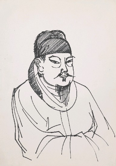 藏品:古代人物畫像的(1)張圖片