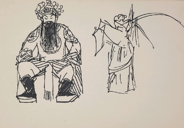 藏品:國劇人物的(1)張圖片