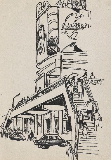 臺北中華路的焦點圖