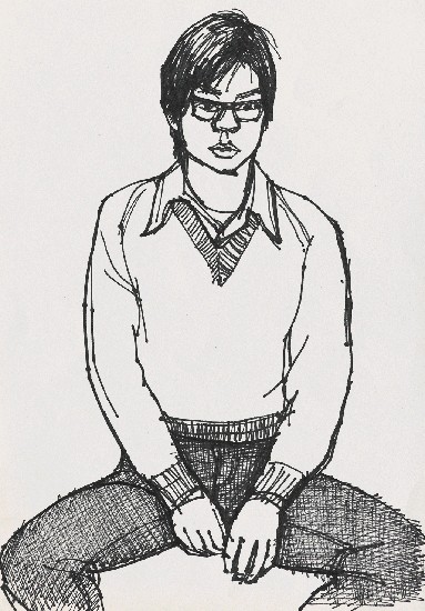 藏品:人物速寫的(1)張圖片