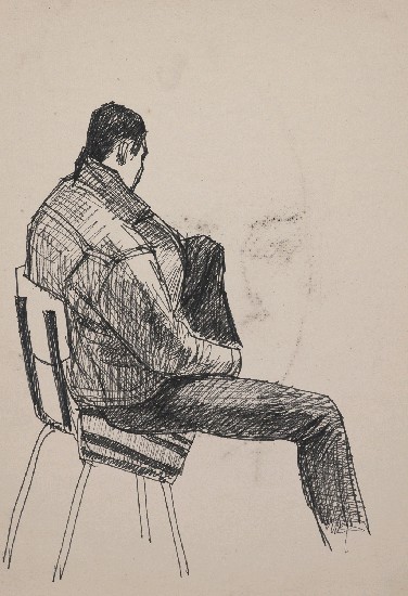 藏品:人物速寫的(1)張圖片