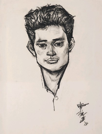 藏品:男頭像人像的(1)張圖片