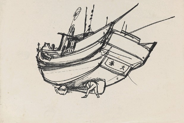 藏品:修船的(1)張圖片