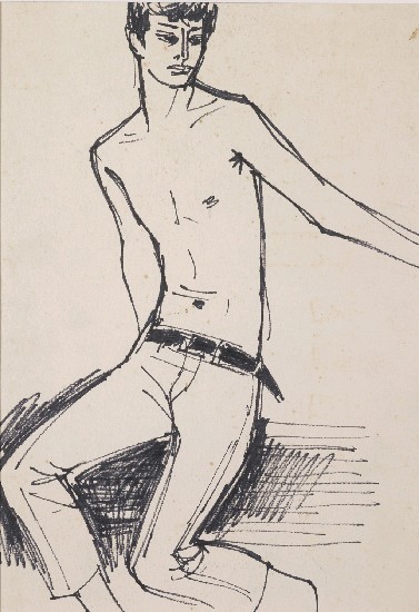 藏品:人體速寫的(1)張圖片