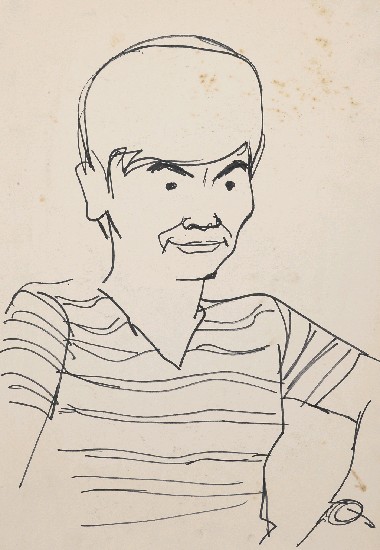 藏品:人像速寫的(1)張圖片