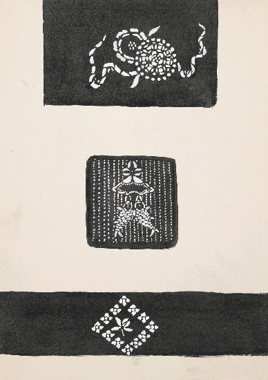 藏品:圖案(花朵)的(1)張圖片