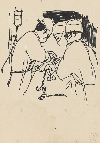 藏品:手術(素描)的(1)張圖片