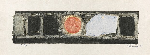 藏品:抽象畫(致席德進 )的(1)張圖片