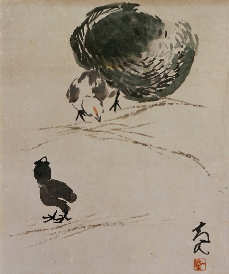 藏品:雞(斗方)的(1)張圖片