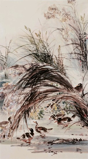 秋時水淨的焦點圖