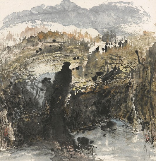 山后奇觀的焦點圖