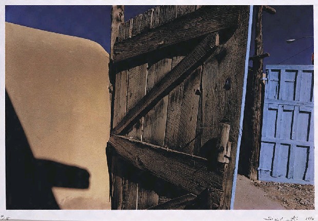 藏品:木門(美國,新墨西哥洲)的(1)張圖片