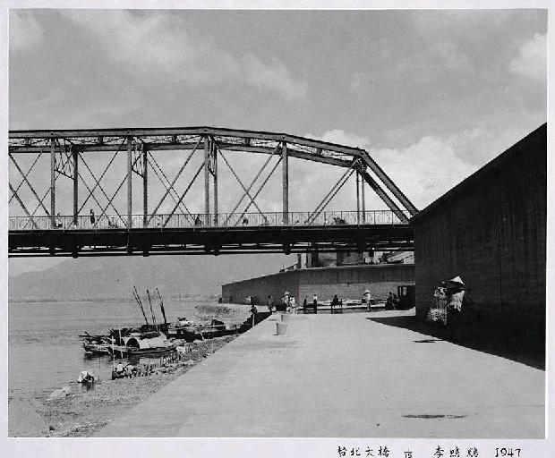 臺北大橋的焦點圖